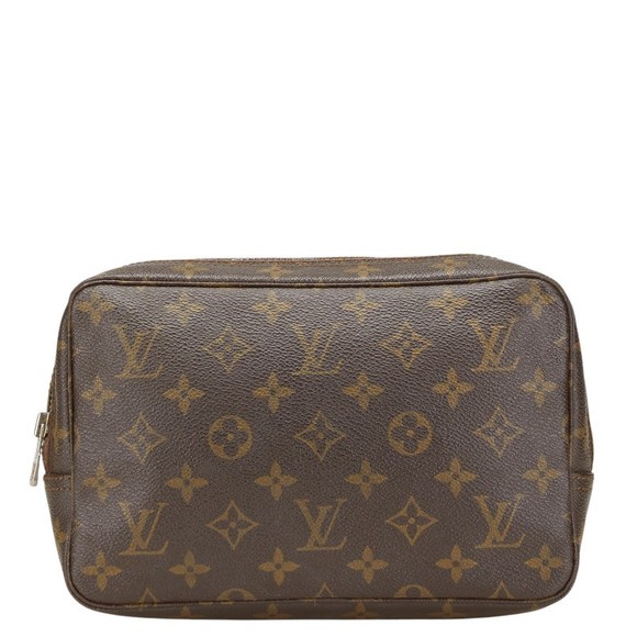 Louis Vuitton Toilette Bag Monogram Brown Shoulder Truss - Picture 1 of 8